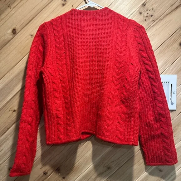 Abercrombie & Fitch Women's Red Cardigan - Picture 2 of 3